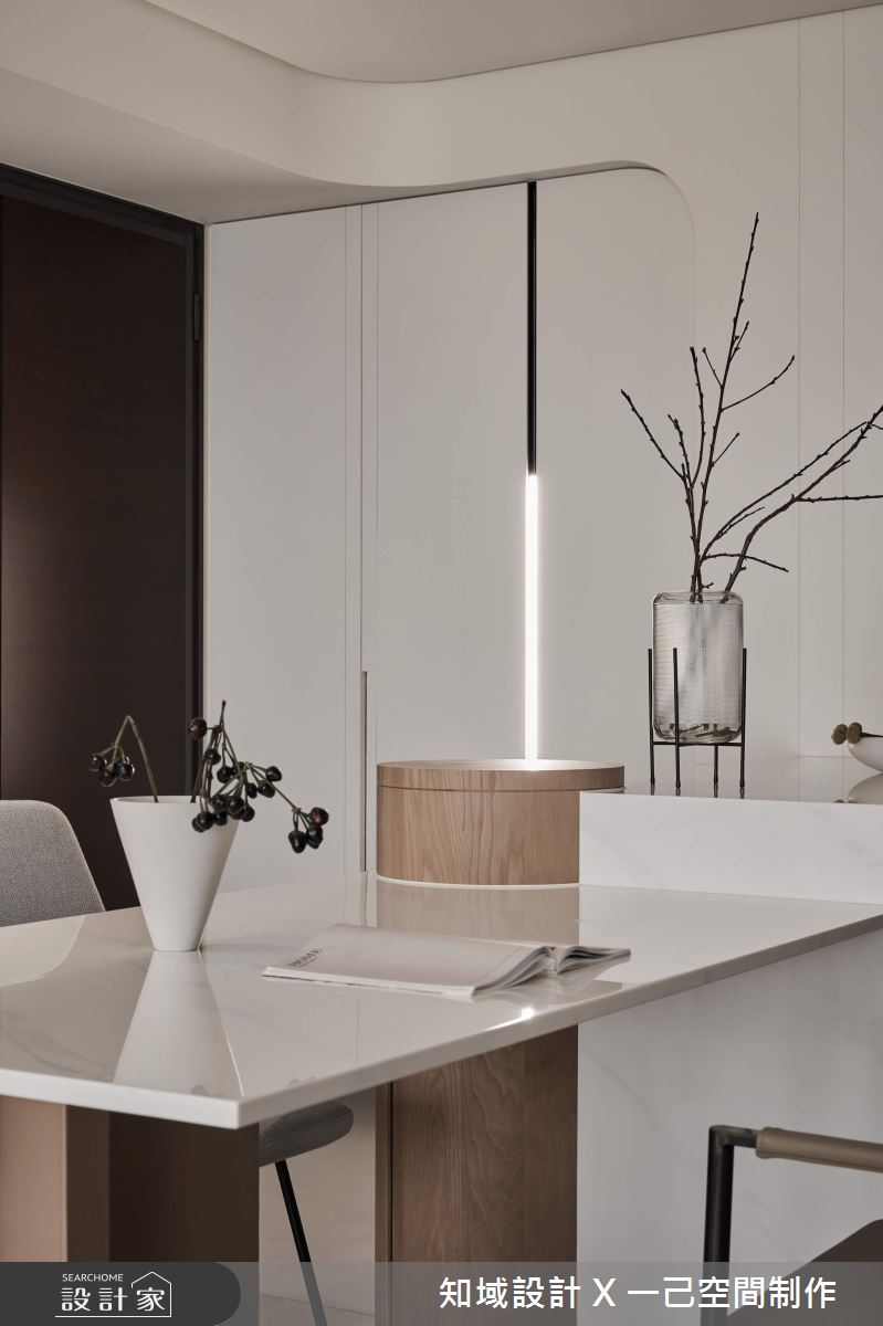 20坪新成屋(5年以下)＿混搭風餐廳中島案例圖片＿知域設計 X 一己空間制作＿一己_霏之21