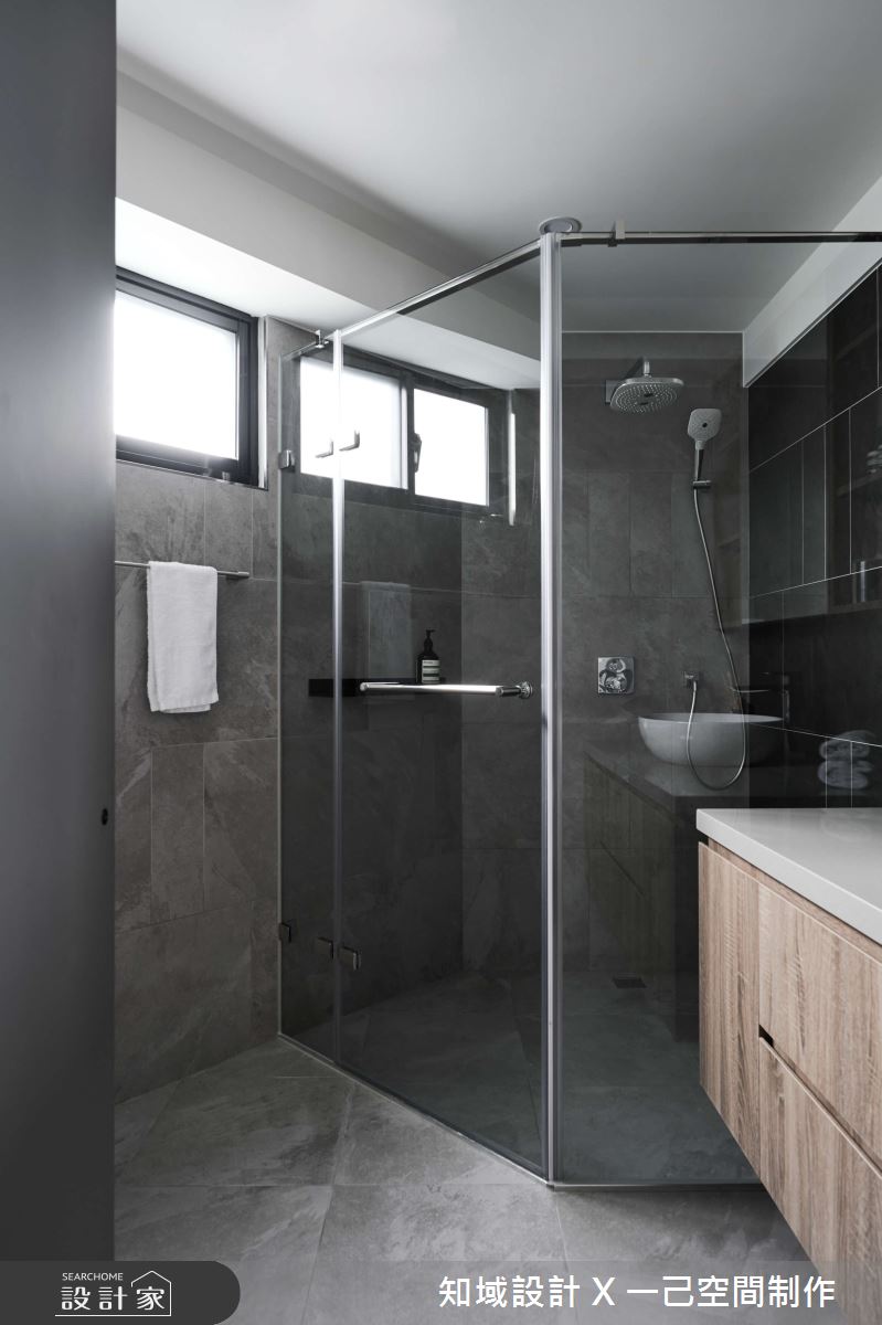 40坪老屋(31~40年)＿北歐風浴室案例圖片＿知域設計 X 一己空間制作＿知域_玥之19