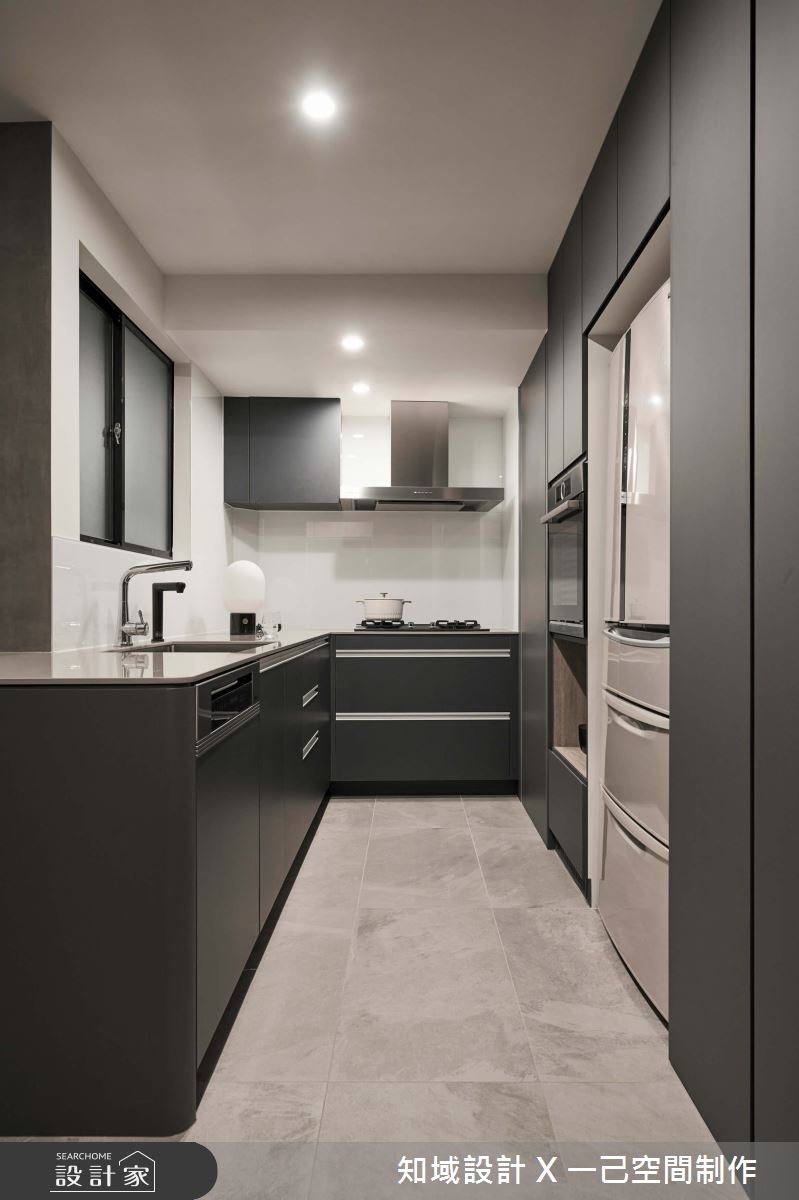 40坪老屋(31~40年)＿北歐風廚房案例圖片＿知域設計 X 一己空間制作＿知域_玥之11