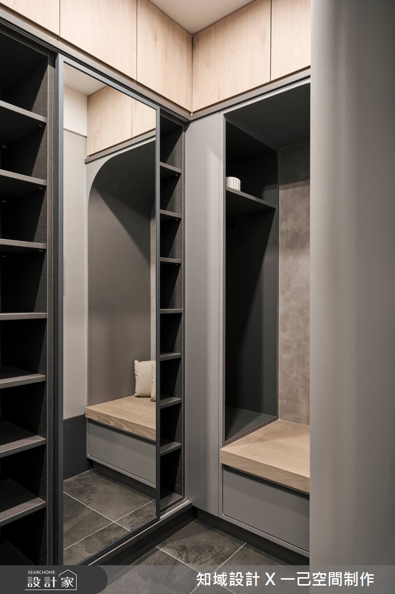 40坪老屋(31~40年)＿北歐風玄關案例圖片＿知域設計 X 一己空間制作＿知域_玥之4
