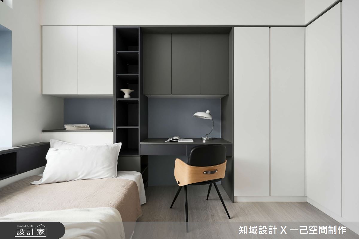 40坪老屋(31~40年)＿北歐風臥室案例圖片＿知域設計 X 一己空間制作＿知域_玥之21