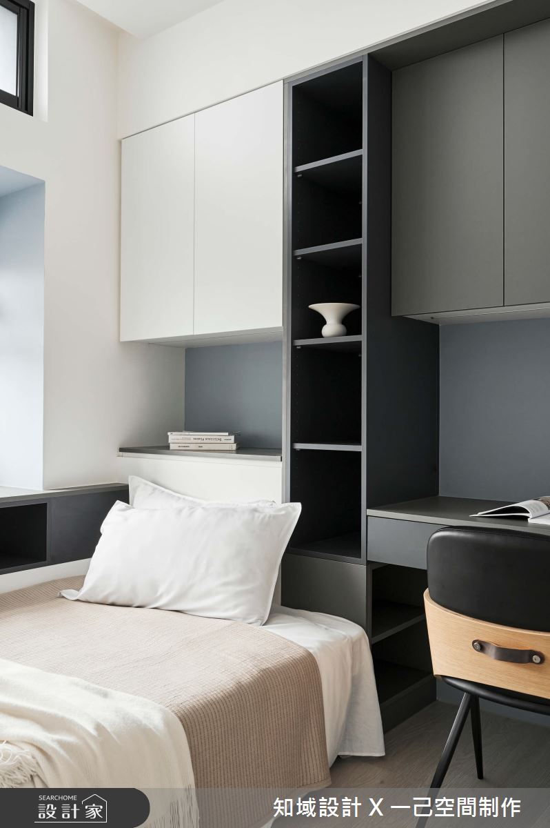 40坪老屋(31~40年)＿北歐風臥室案例圖片＿知域設計 X 一己空間制作＿知域_玥之22