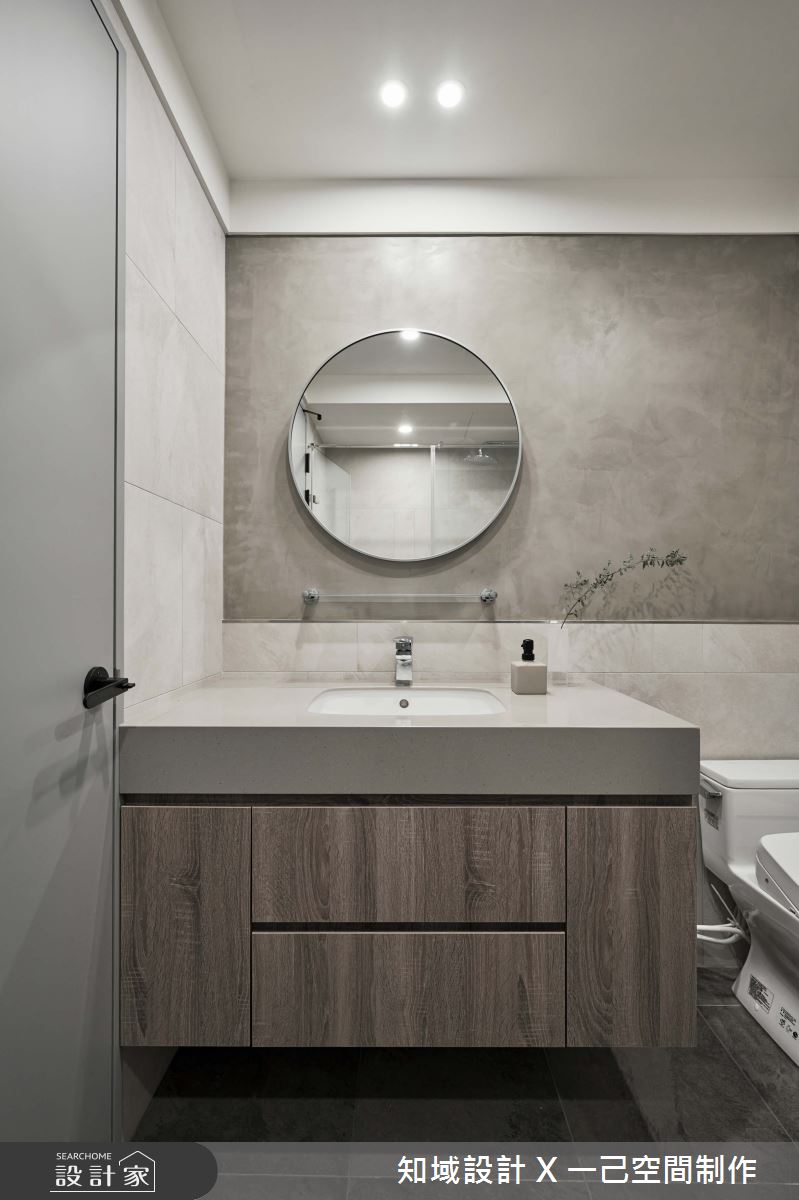 40坪老屋(31~40年)＿北歐風浴室案例圖片＿知域設計 X 一己空間制作＿知域_玥之23