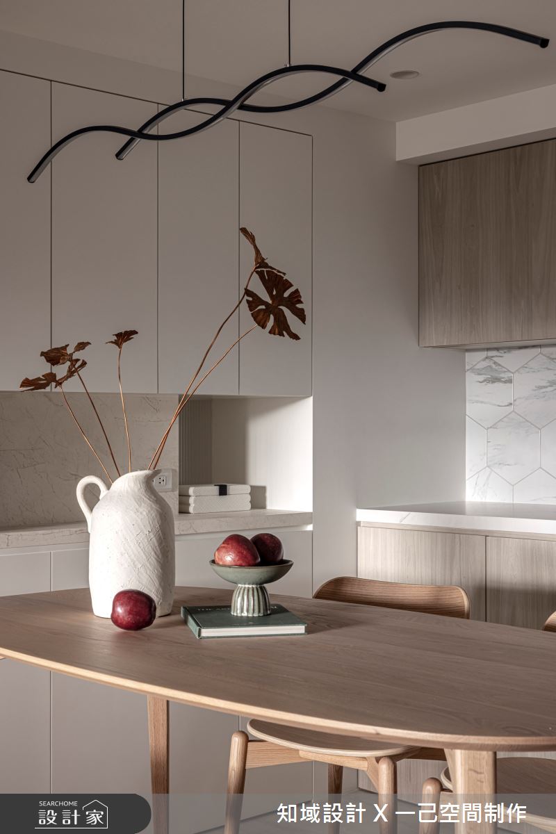 40坪老屋(16~30年)＿現代風餐廳案例圖片＿知域設計 X 一己空間制作＿知域_嫣之10