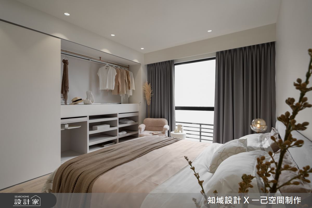31坪中古屋(5~15年)＿北歐風臥室案例圖片＿知域設計 X 一己空間制作＿知域_冉冉之16