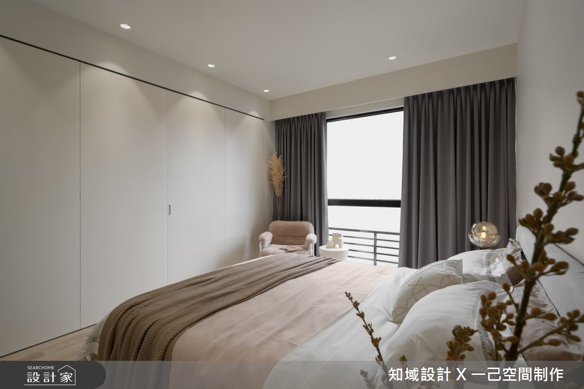 31坪中古屋(5~15年)＿北歐風臥室案例圖片＿知域設計 X 一己空間制作＿知域_冉冉之17