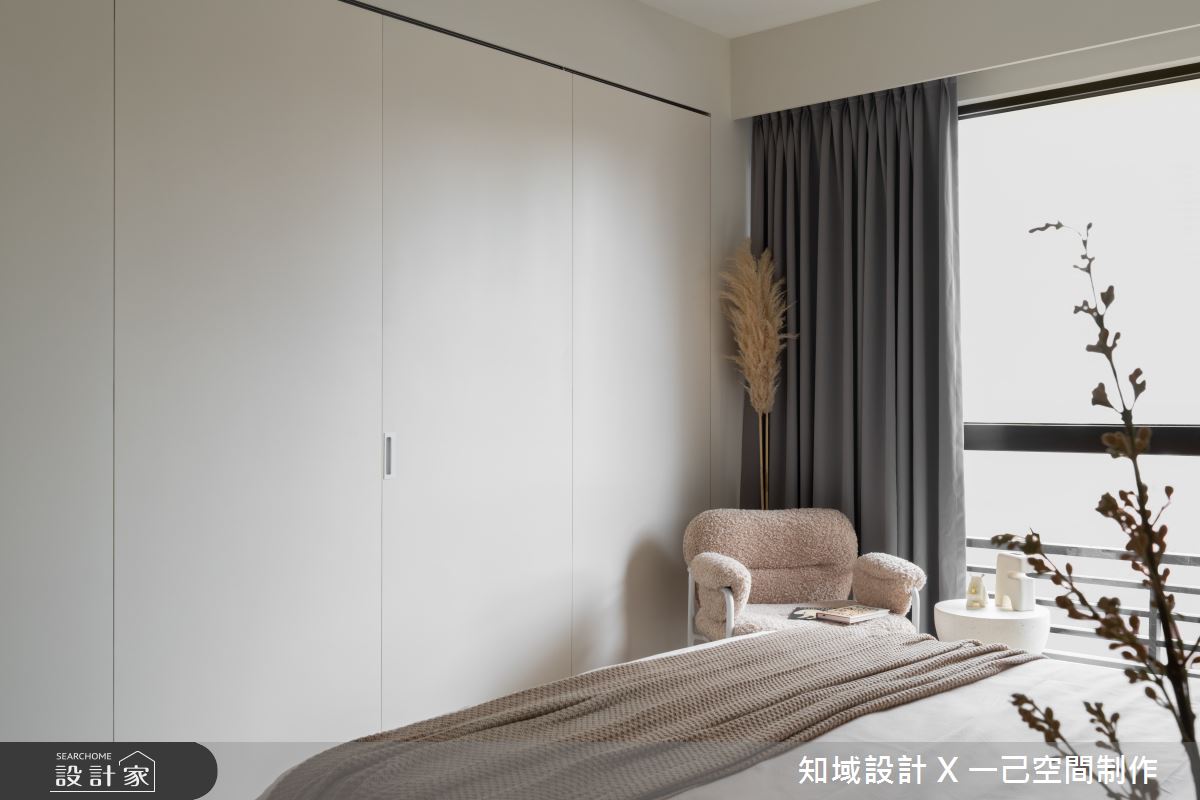 31坪中古屋(5~15年)＿北歐風臥室案例圖片＿知域設計 X 一己空間制作＿知域_冉冉之18