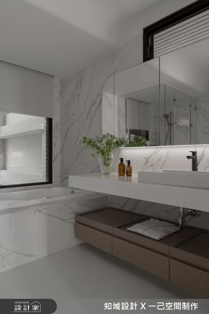 31坪中古屋(5~15年)＿北歐風浴室案例圖片＿知域設計 X 一己空間制作＿知域_冉冉之20