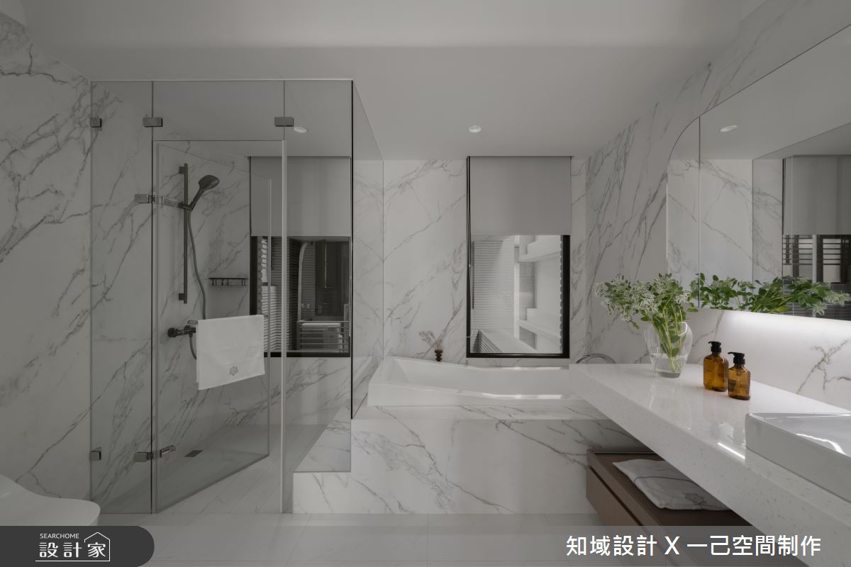 31坪中古屋(5~15年)＿北歐風浴室案例圖片＿知域設計 X 一己空間制作＿知域_冉冉之21