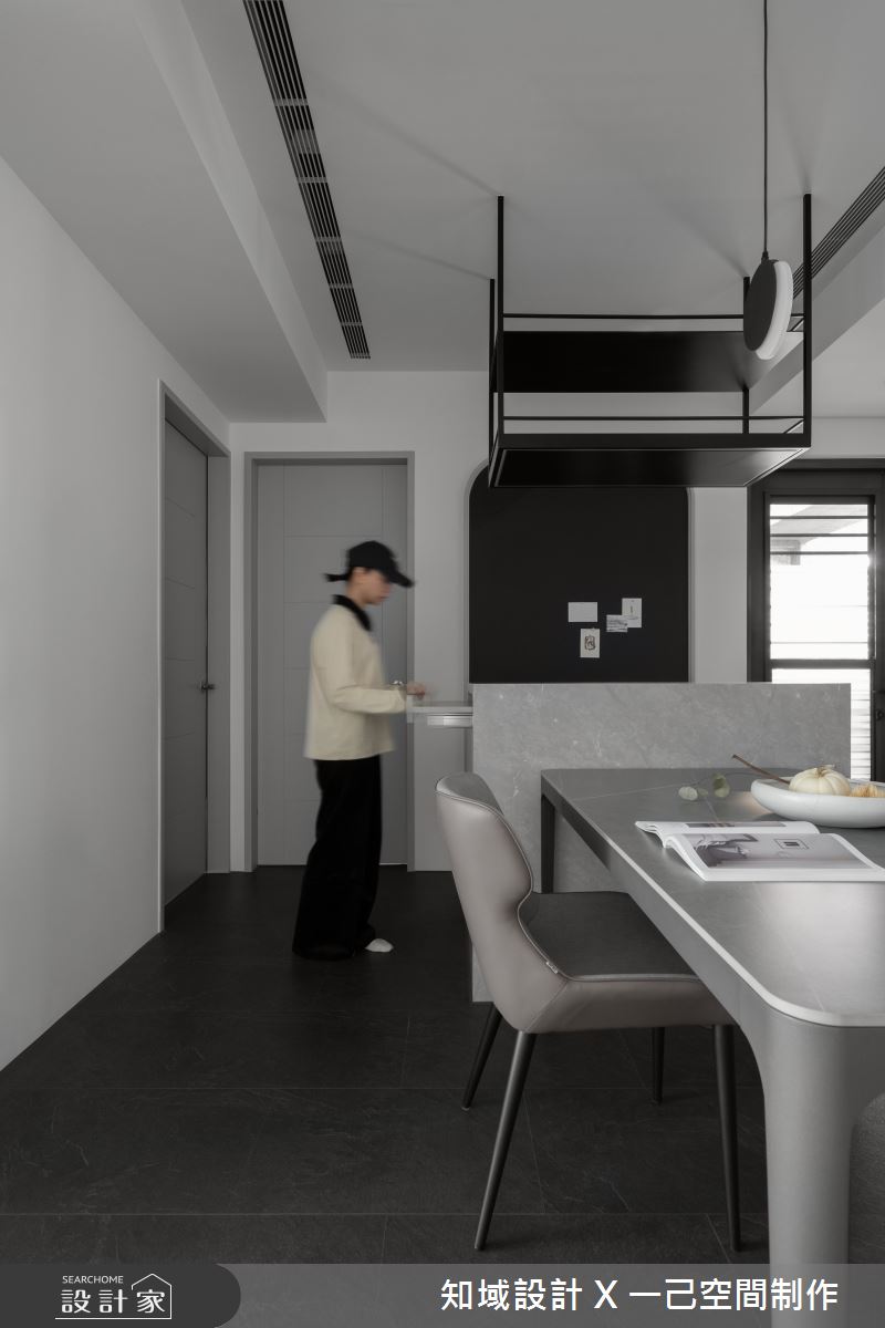 18坪新成屋(5年以下)＿現代風餐廳中島案例圖片＿知域設計 X 一己空間制作＿一己_黛之14