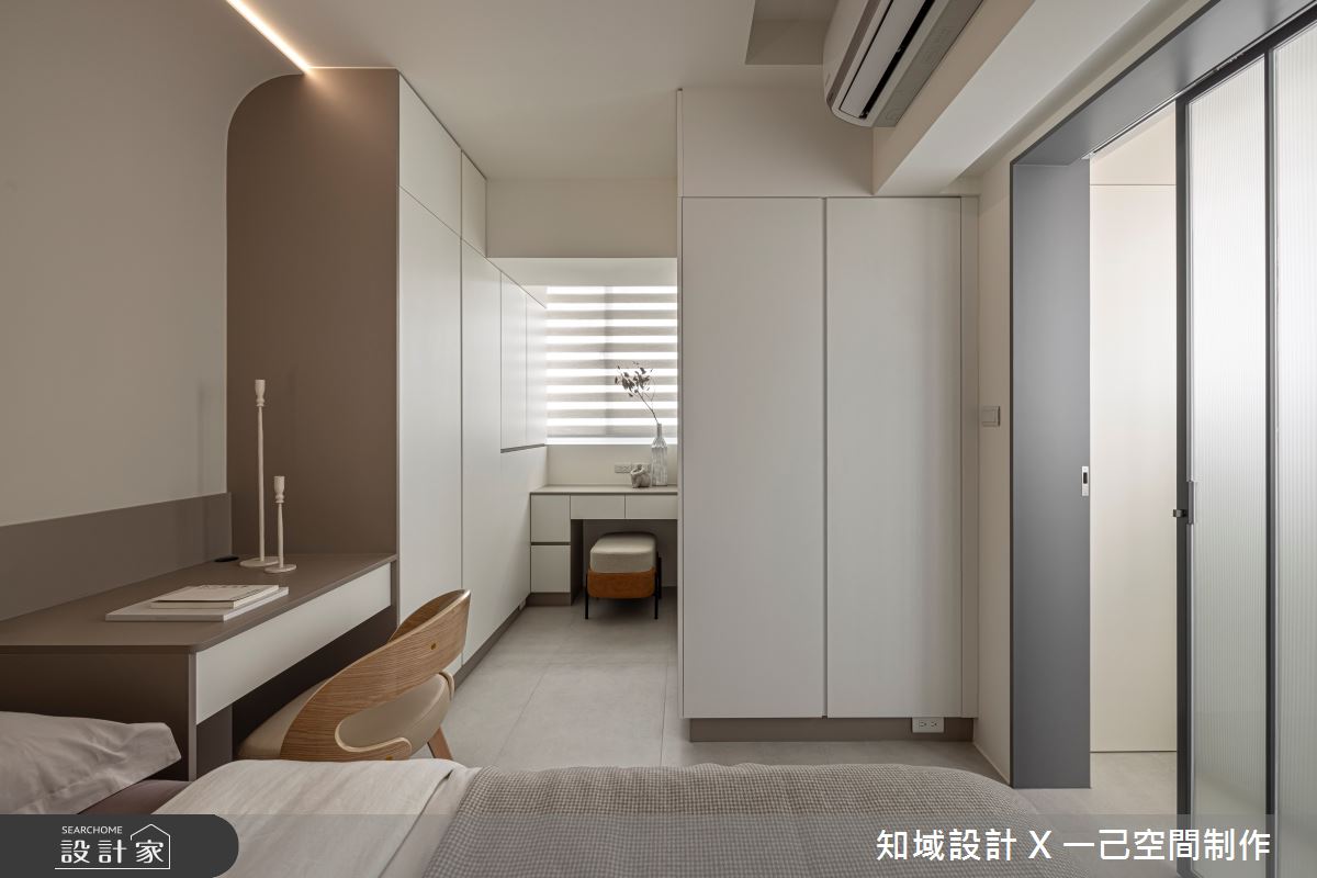 22坪老屋(31~40年)＿北歐風臥室案例圖片＿知域設計 X 一己空間制作＿知域_晗之22