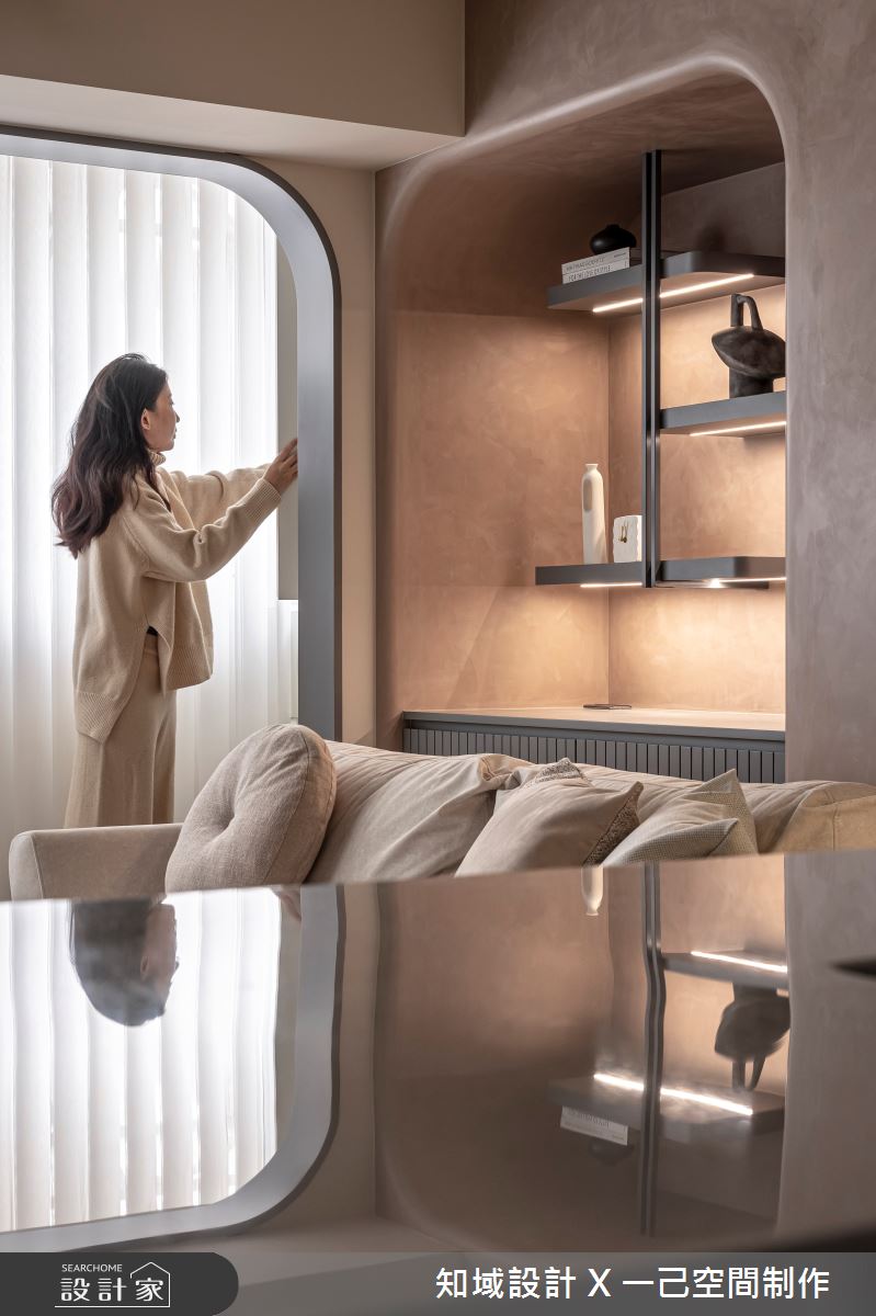 22坪老屋(31~40年)＿北歐風客廳案例圖片＿知域設計 X 一己空間制作＿知域_晗之7