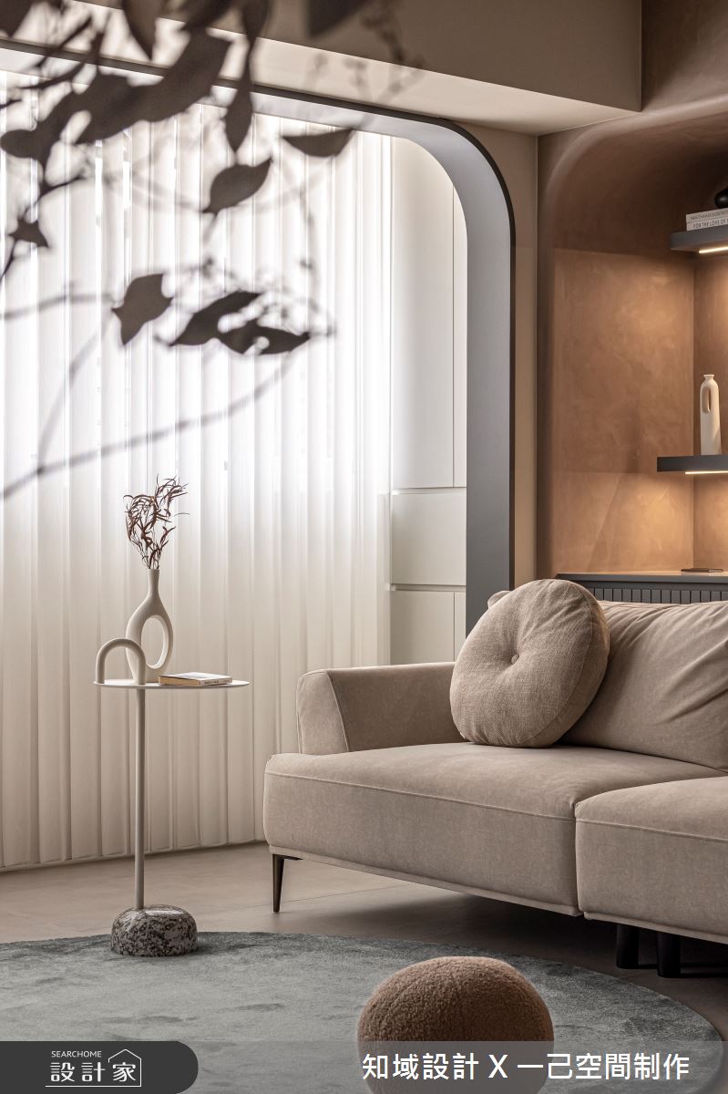 22坪老屋(31~40年)＿北歐風客廳案例圖片＿知域設計 X 一己空間制作＿知域_晗之8