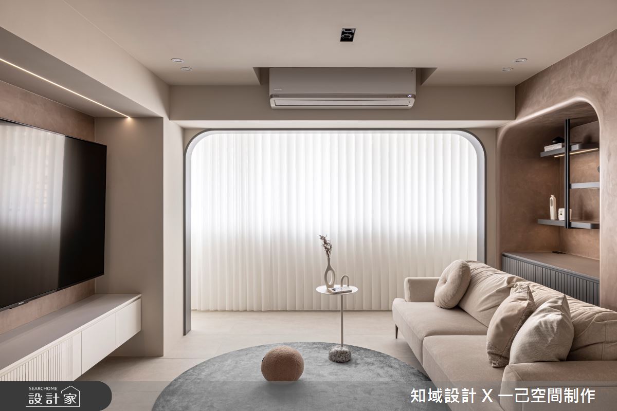 22坪老屋(31~40年)＿北歐風客廳案例圖片＿知域設計 X 一己空間制作＿知域_晗之10
