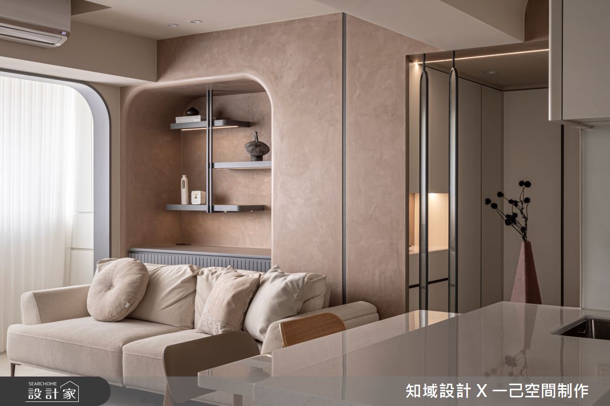 22坪老屋(31~40年)＿北歐風客廳案例圖片＿知域設計 X 一己空間制作＿知域_晗之13