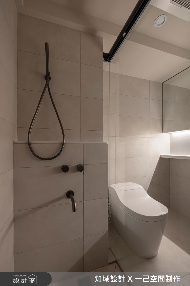 22坪老屋(31~40年)＿北歐風浴室案例圖片＿知域設計 X 一己空間制作＿知域_晗之24