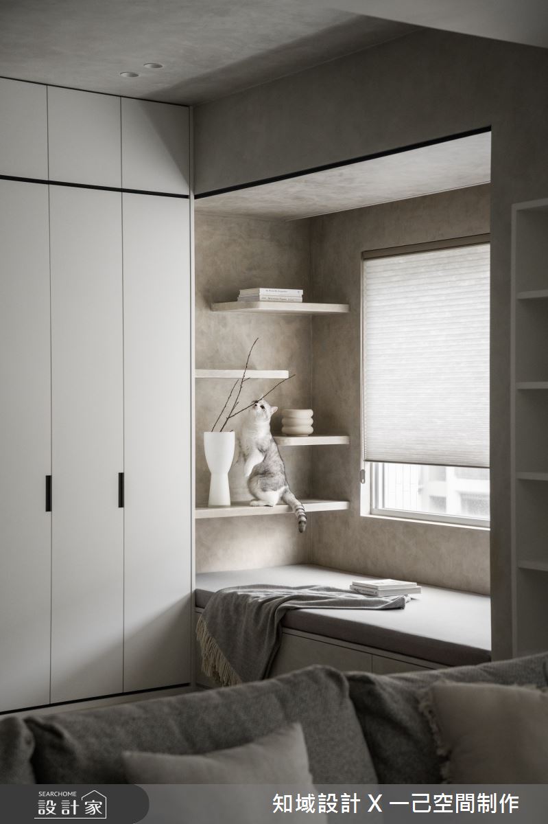25坪新成屋(5年以下)＿混搭風客廳臥榻案例圖片＿知域設計 X 一己空間制作＿知域_昀之6