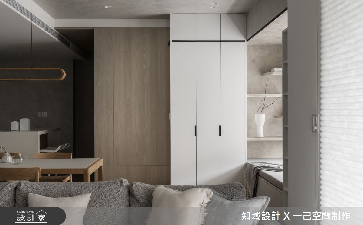 25坪新成屋(5年以下)＿混搭風客廳餐廳臥榻案例圖片＿知域設計 X 一己空間制作＿知域_昀之8