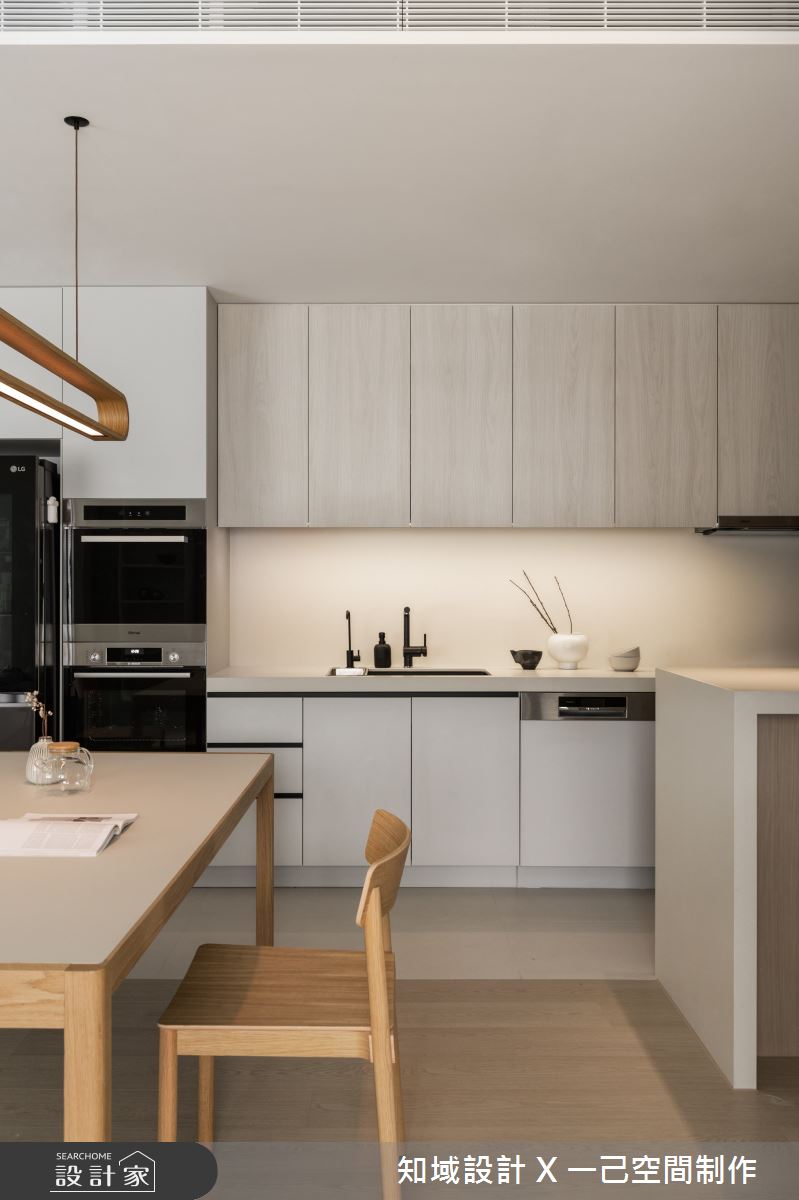 25坪新成屋(5年以下)＿混搭風餐廳廚房案例圖片＿知域設計 X 一己空間制作＿知域_昀之13