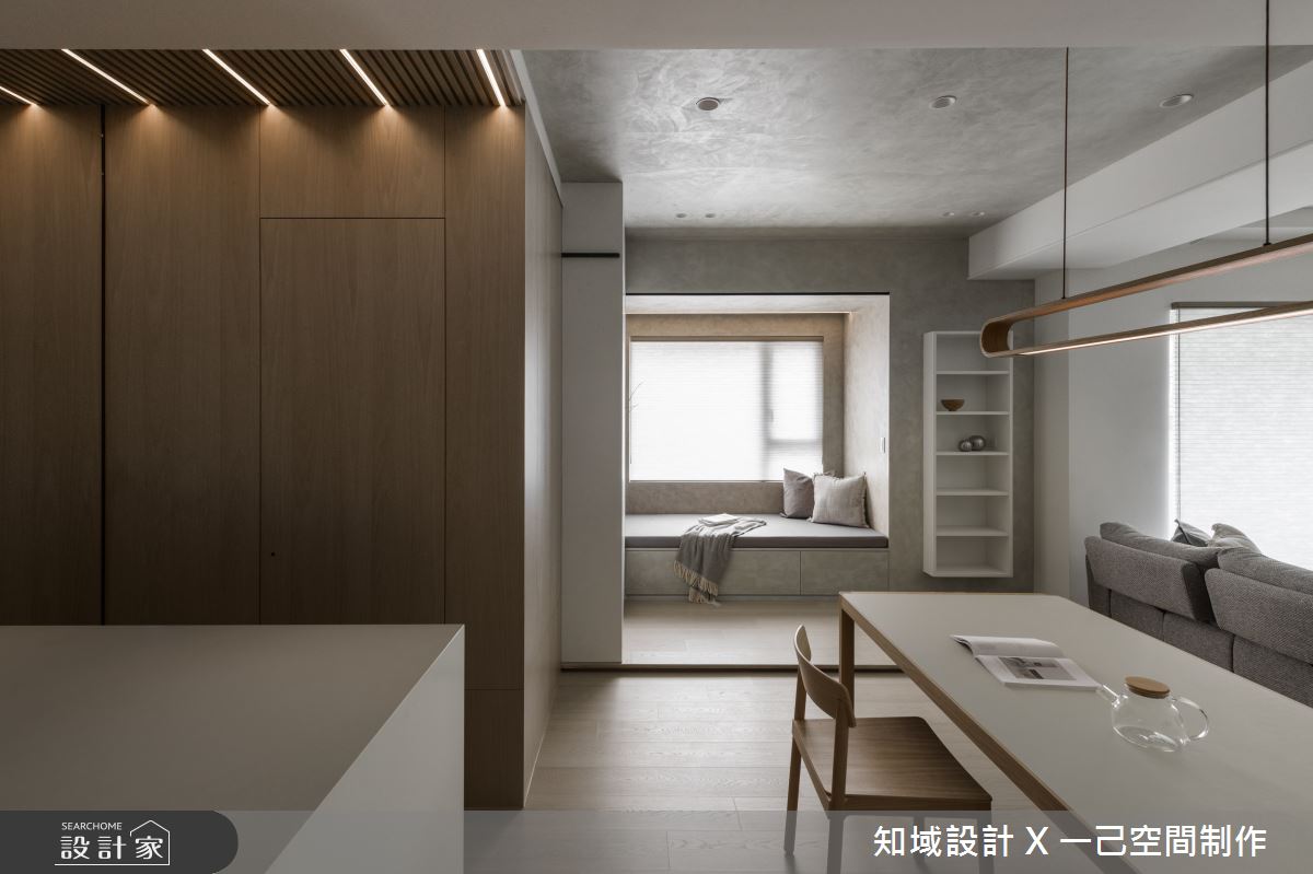 25坪新成屋(5年以下)＿混搭風餐廳臥榻多功能室案例圖片＿知域設計 X 一己空間制作＿知域_昀之15