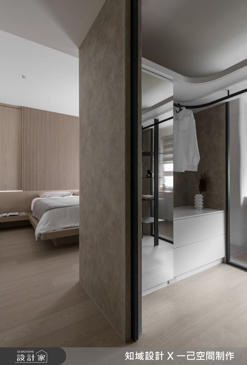 25坪新成屋(5年以下)＿混搭風臥室更衣間案例圖片＿知域設計 X 一己空間制作＿知域_昀之23