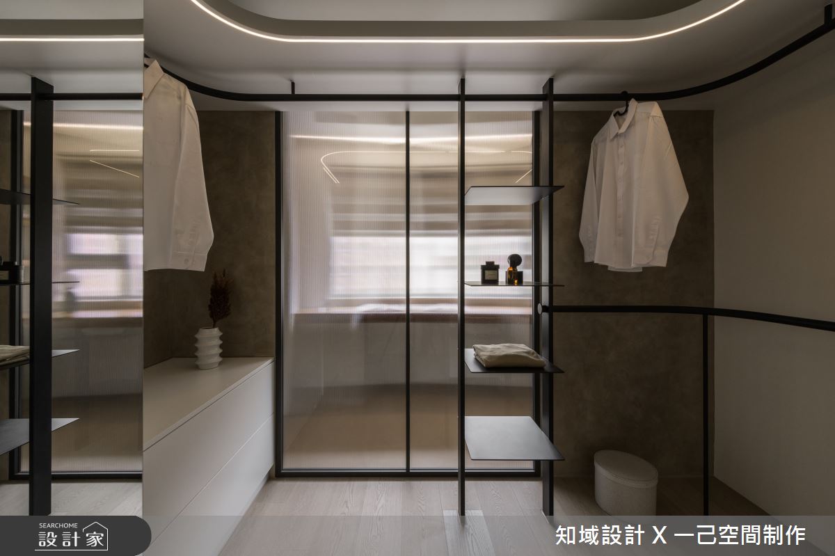 25坪新成屋(5年以下)＿混搭風更衣間案例圖片＿知域設計 X 一己空間制作＿知域_昀之24