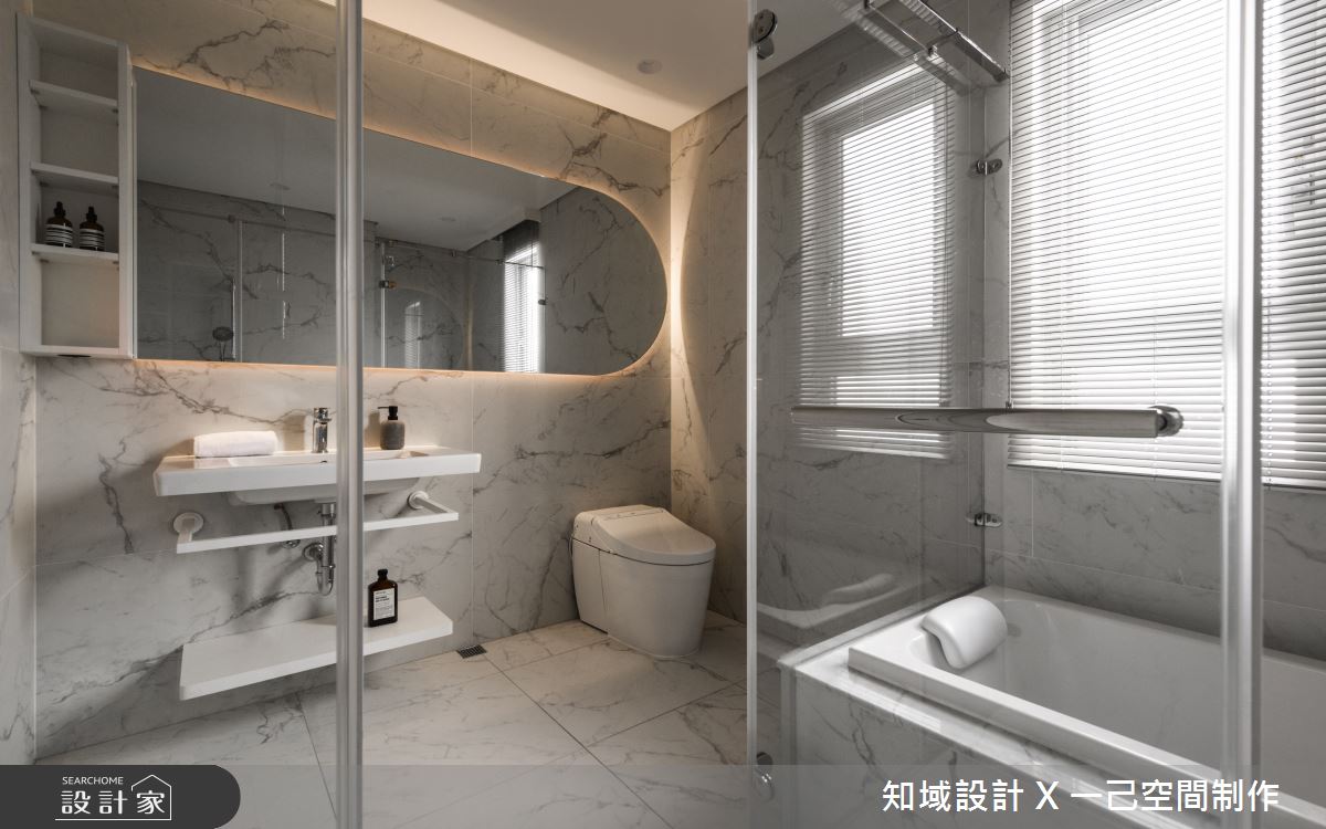 25坪新成屋(5年以下)＿混搭風浴室案例圖片＿知域設計 X 一己空間制作＿知域_昀之26