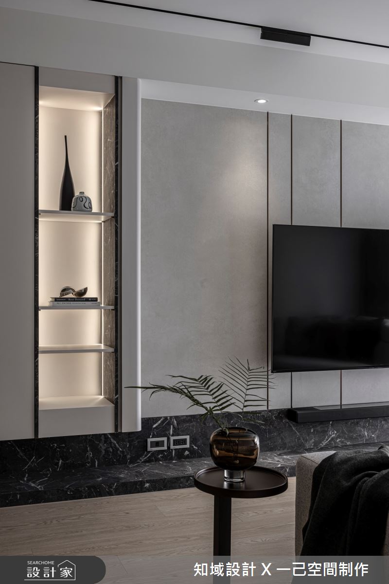 21坪新成屋(5年以下)＿混搭風客廳案例圖片＿知域設計 X 一己空間制作＿一己_彼時之6