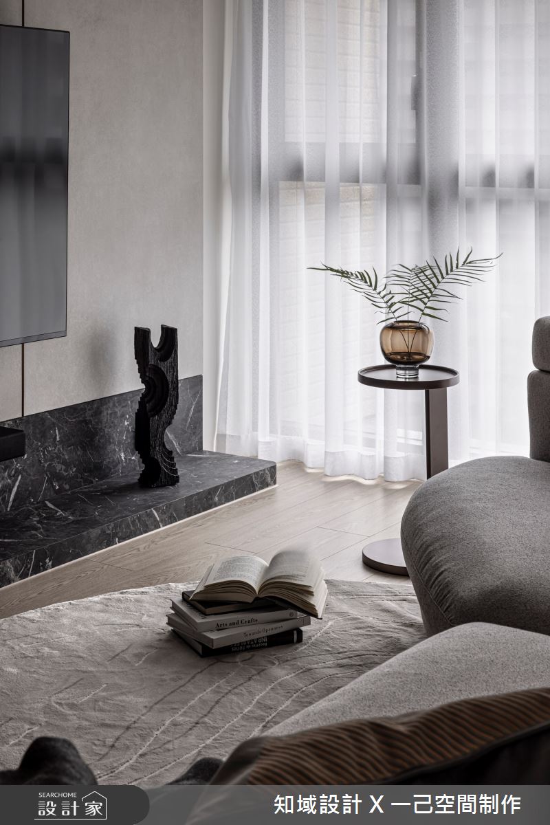 21坪新成屋(5年以下)＿混搭風客廳案例圖片＿知域設計 X 一己空間制作＿一己_彼時之7