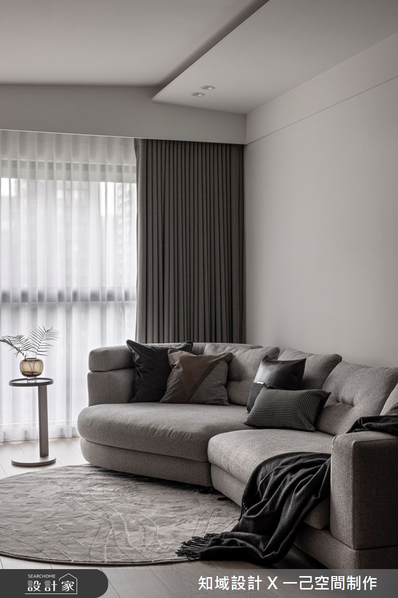 21坪新成屋(5年以下)＿混搭風客廳案例圖片＿知域設計 X 一己空間制作＿一己_彼時之9