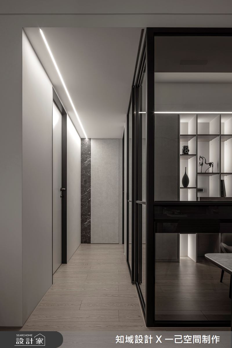 21坪新成屋(5年以下)＿混搭風走廊案例圖片＿知域設計 X 一己空間制作＿一己_彼時之10