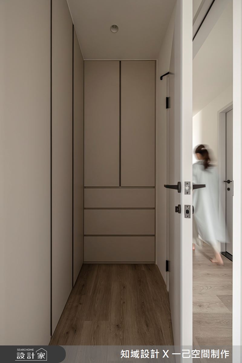 17坪新成屋(5年以下)＿北歐風更衣間案例圖片＿知域設計 X 一己空間制作＿知域_姀之22