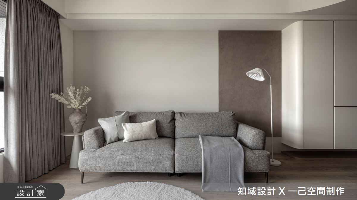 17坪新成屋(5年以下)＿北歐風客廳案例圖片＿知域設計 X 一己空間制作＿知域_姀之5