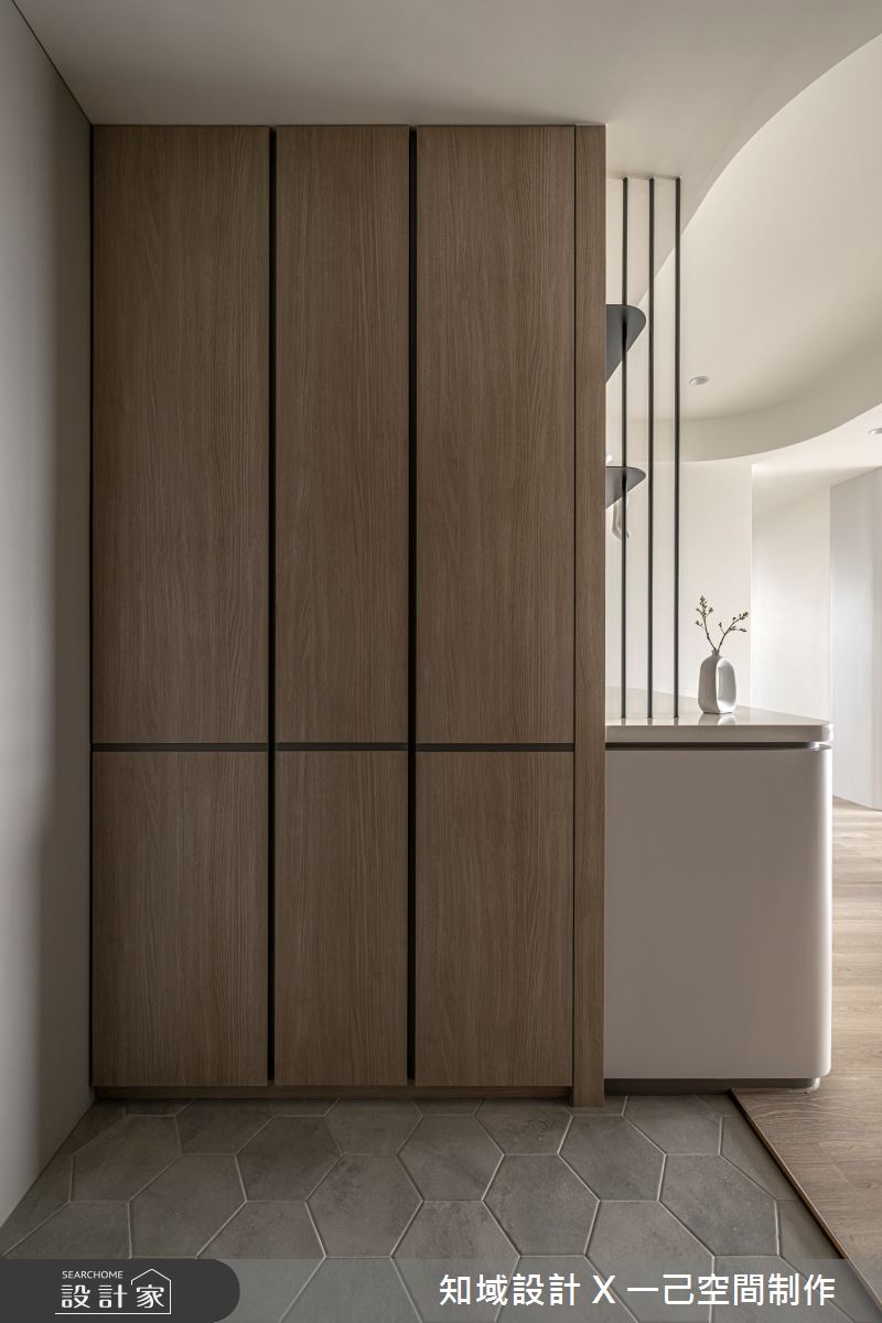 17坪新成屋(5年以下)＿北歐風玄關案例圖片＿知域設計 X 一己空間制作＿知域_姀之1