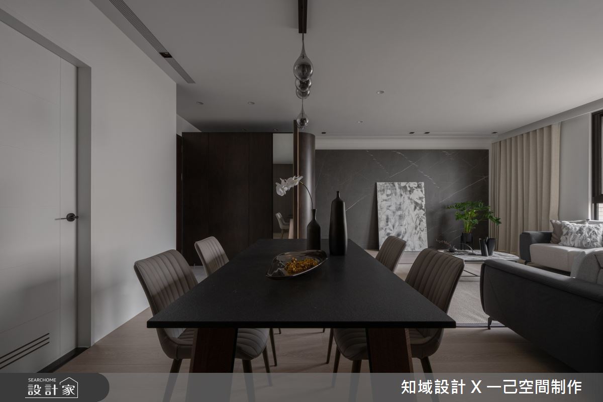 25坪新成屋(5年以下)＿現代風客廳餐廳案例圖片＿知域設計 X 一己空間制作＿一己_玹之8