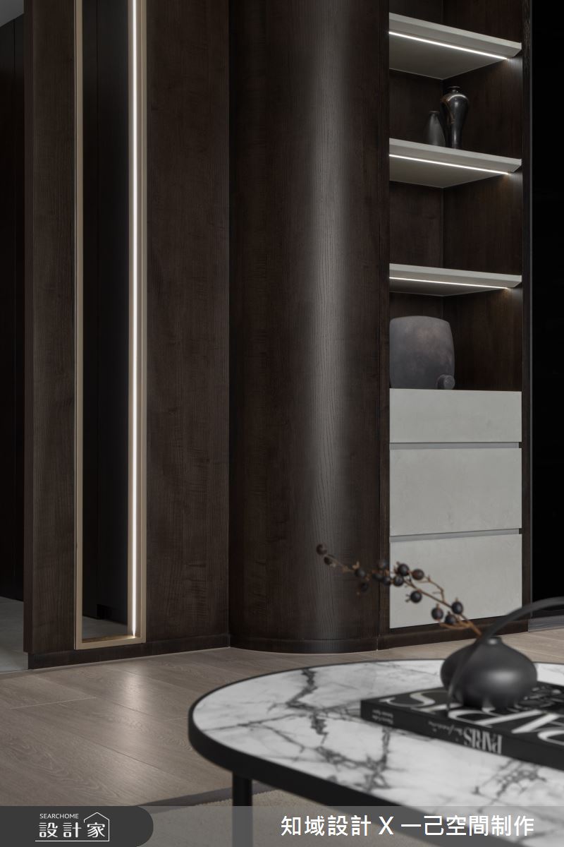 25坪新成屋(5年以下)＿現代風玄關客廳案例圖片＿知域設計 X 一己空間制作＿一己_玹之11