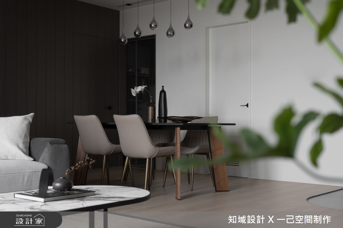 25坪新成屋(5年以下)＿現代風客廳餐廳案例圖片＿知域設計 X 一己空間制作＿一己_玹之12