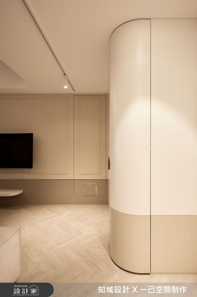 16坪中古屋(5~15年)＿混搭風客廳案例圖片＿知域設計 X 一己空間制作＿知域_琁之3