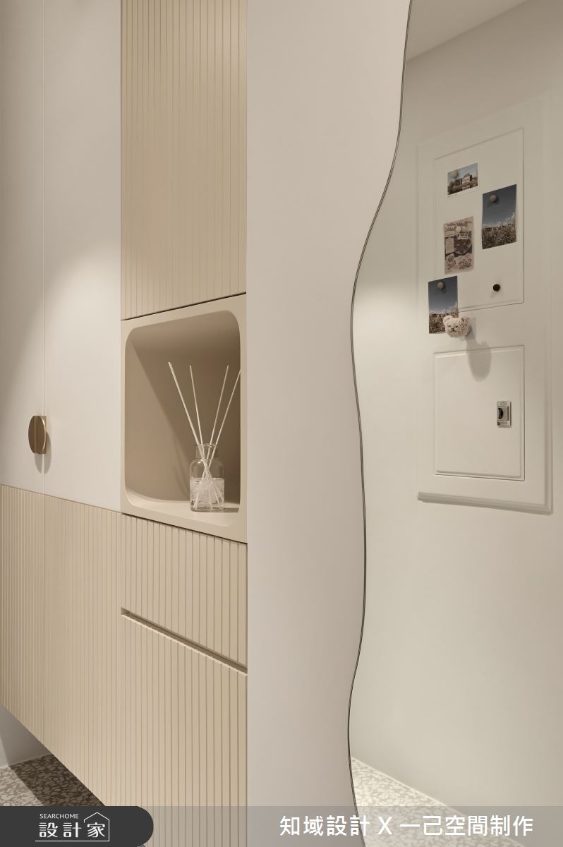 16坪中古屋(5~15年)＿混搭風玄關案例圖片＿知域設計 X 一己空間制作＿知域_琁之2