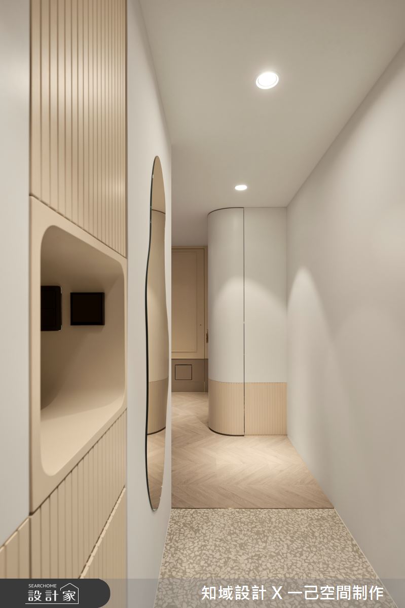 16坪中古屋(5~15年)＿混搭風玄關案例圖片＿知域設計 X 一己空間制作＿知域_琁之1