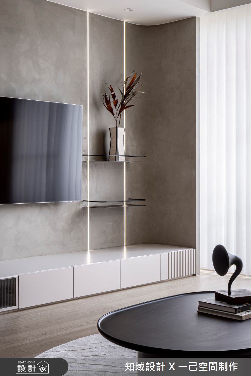新古屋(10年以下)＿北歐風客廳案例圖片＿知域設計 X 一己空間制作＿知域_姝之4
