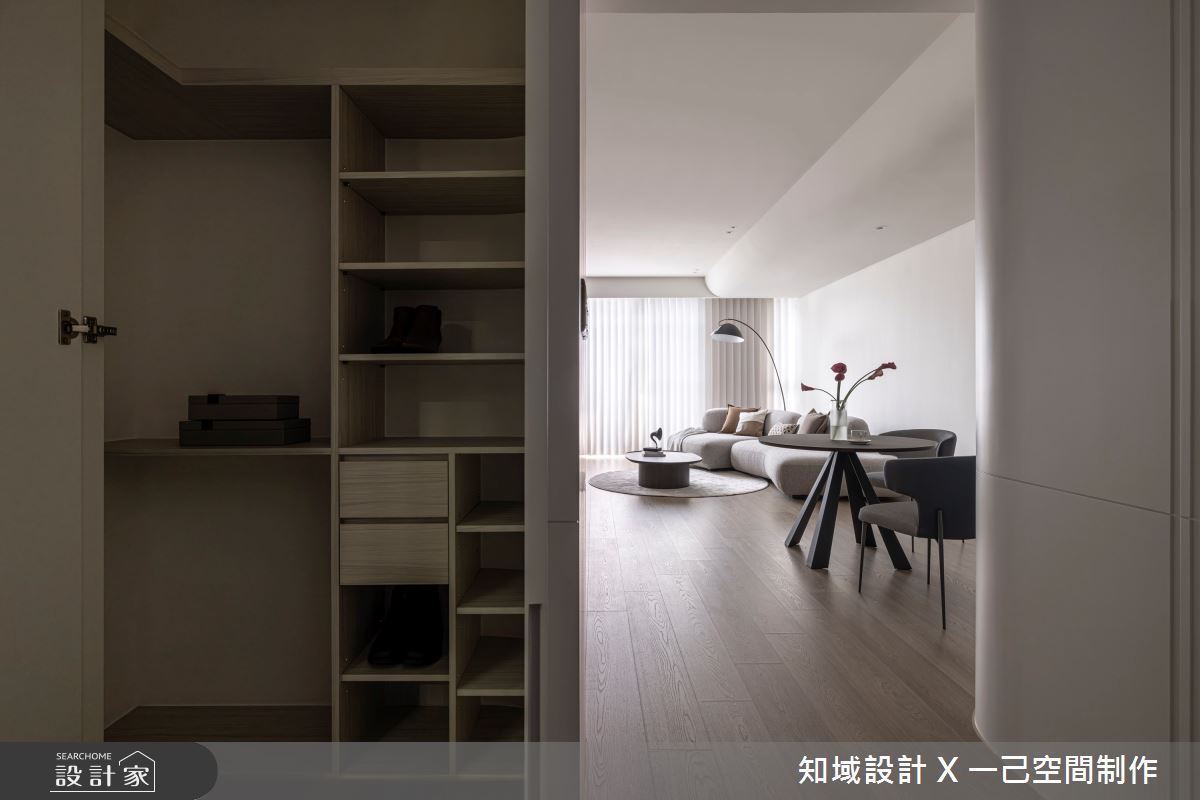 新古屋(10年以下)＿北歐風玄關客廳餐廳案例圖片＿知域設計 X 一己空間制作＿知域_姝之2