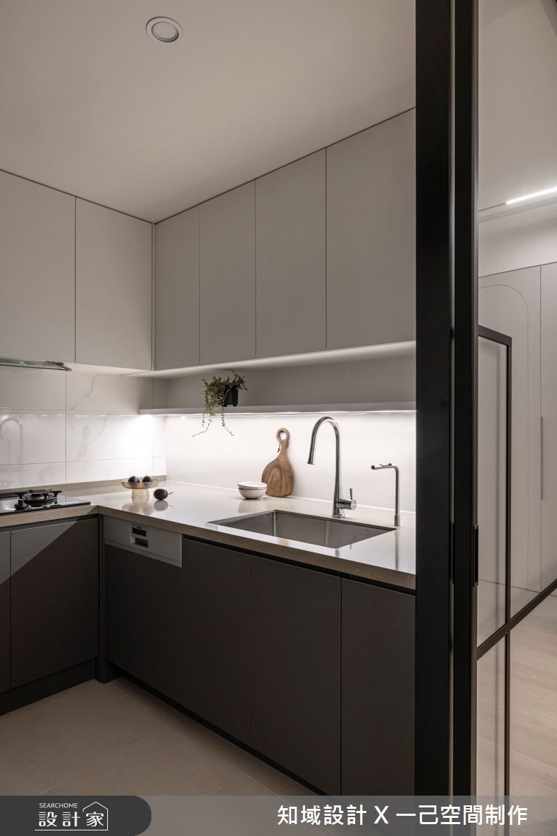 新古屋(10年以下)＿北歐風廚房案例圖片＿知域設計 X 一己空間制作＿知域_姝之15