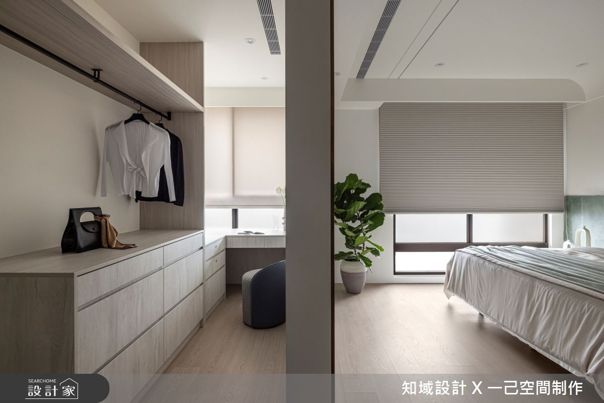 新古屋(10年以下)＿北歐風臥室更衣間案例圖片＿知域設計 X 一己空間制作＿知域_姝之24