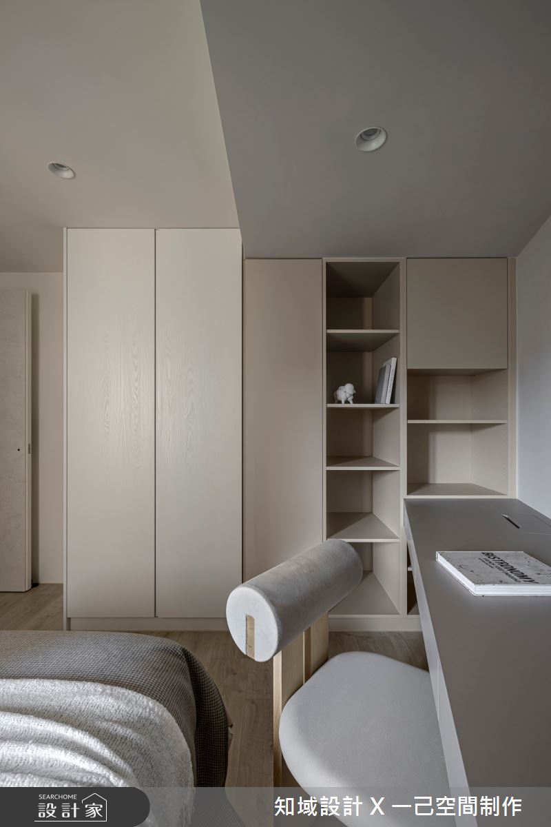 31坪老屋(31~40年)＿現代簡約風臥室案例圖片＿知域設計 X 一己空間制作＿一己_曛之23