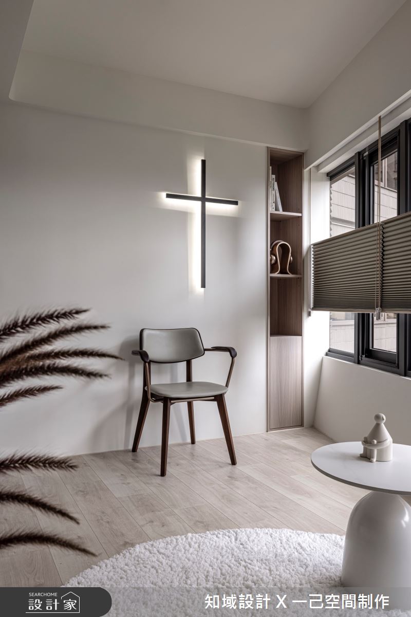 31坪老屋(31~40年)＿現代簡約風書房多功能室案例圖片＿知域設計 X 一己空間制作＿一己_曛之9