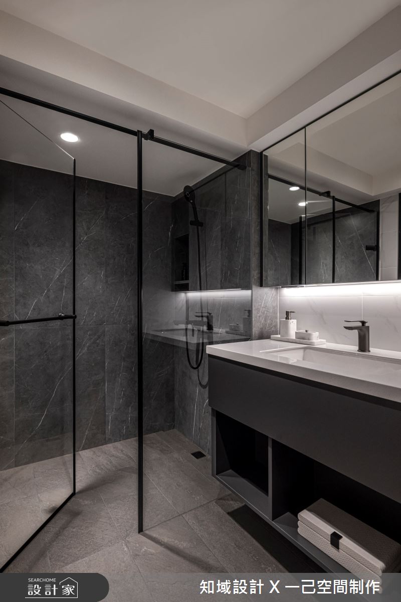 31坪老屋(31~40年)＿現代簡約風浴室案例圖片＿知域設計 X 一己空間制作＿一己_曛之20