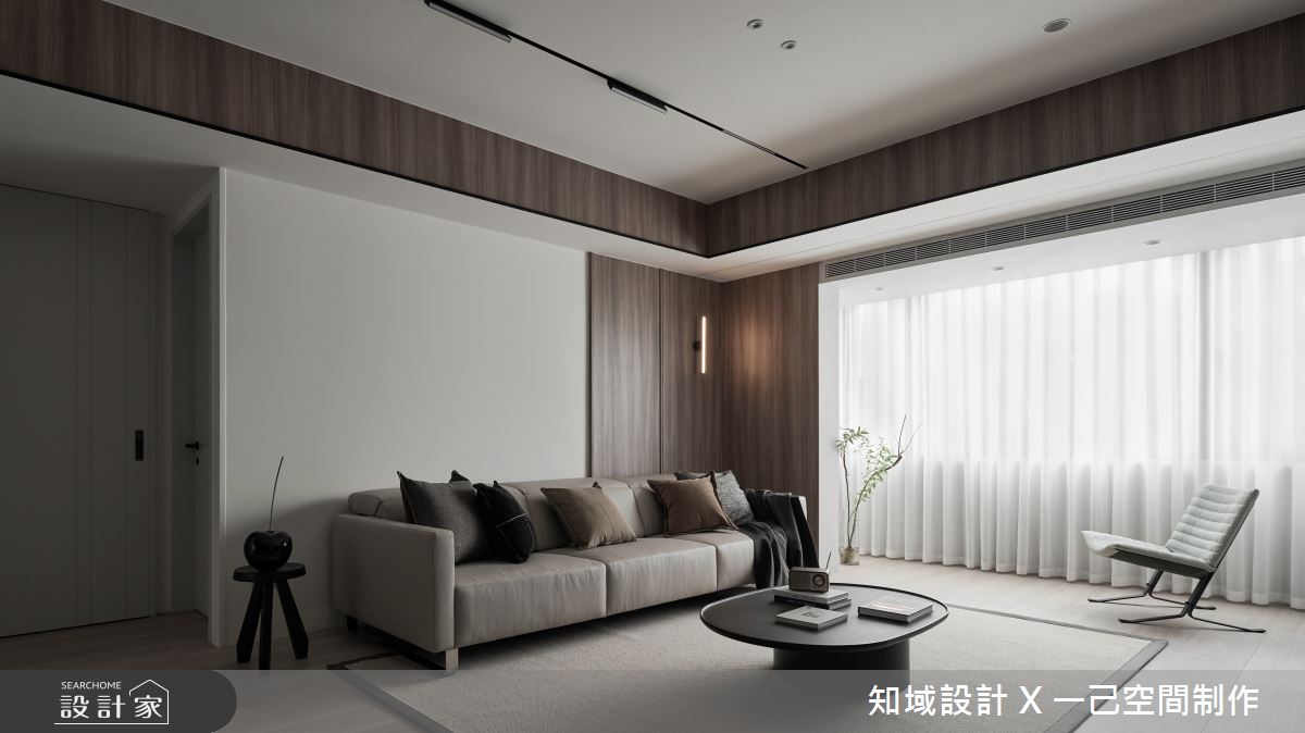 36坪老屋(16~30年)＿現代風客廳案例圖片＿知域設計 X 一己空間制作＿一己_闌之2