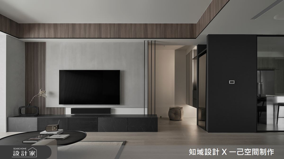 36坪老屋(16~30年)＿現代風玄關客廳案例圖片＿知域設計 X 一己空間制作＿一己_闌之6