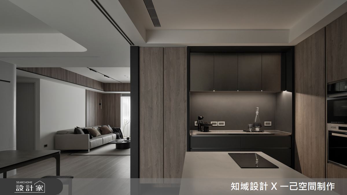 36坪老屋(16~30年)＿現代風客廳廚房中島案例圖片＿知域設計 X 一己空間制作＿一己_闌之16